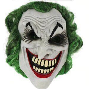 Long Hair Halloween Mask (Joker)